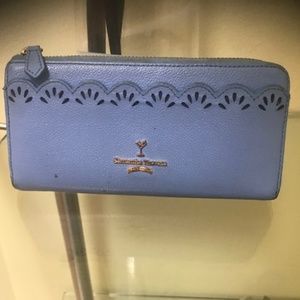 SAMANTHA THAVASA Wallet Zip Around leather Zippy